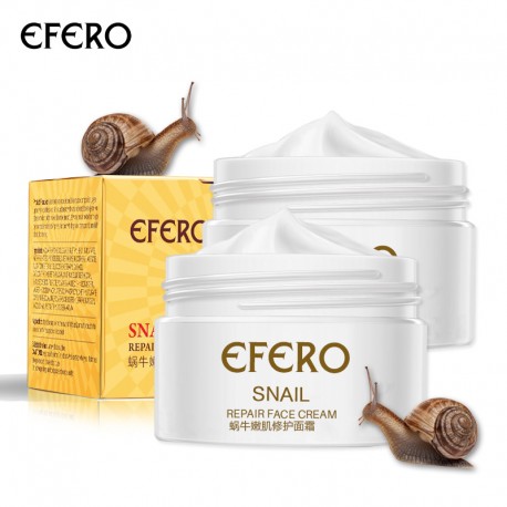 Крем для лица увлажняющий Efero Snail Repair Face Cream 30 г  оптом-3
