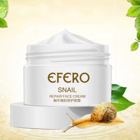 Крем для лица увлажняющий Efero Snail Repair Face Cream 30 г  оптом-8