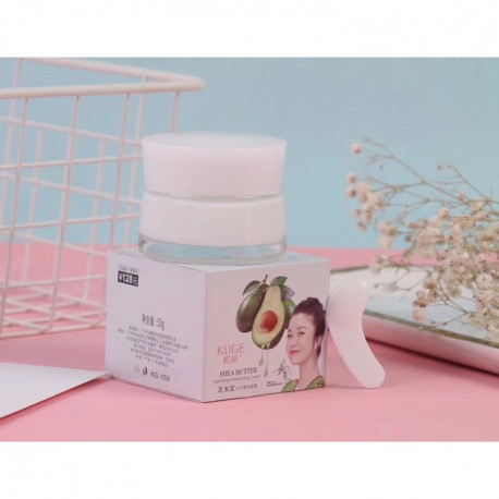 Крем для лица KUGE Shea Butter Hydrating & Moisturizing Cream с экстрактом авокадо 50 г  оптом-3