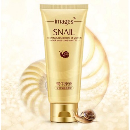 Крем-пенка для умывания Улитка Bioaqua Cleanser Snail Images 100 мл  оптом-1