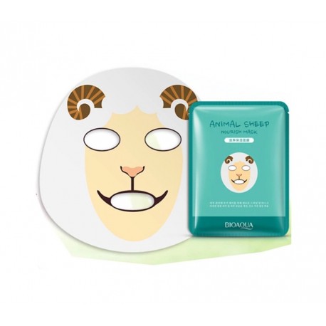 Маска для лица Bioaqua Animal Sheep Nourish Mask 30 г  оптом-1