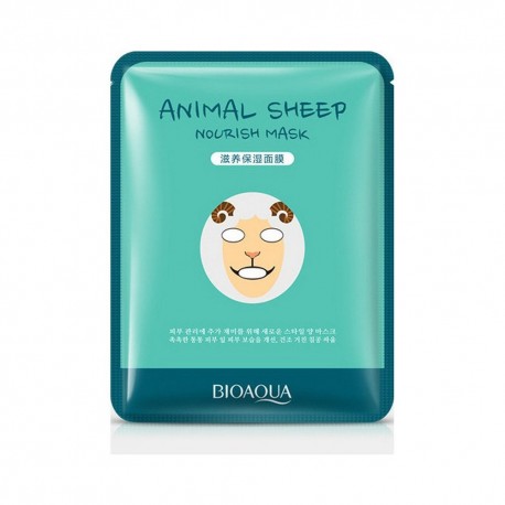 Маска для лица Bioaqua Animal Sheep Nourish Mask 30 г  оптом