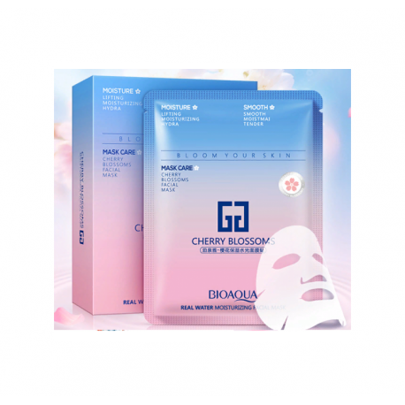 Маска для лица BioAqua Cherry Blossom Mask 30 г  оптом-3