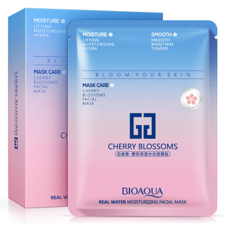 Маска для лица BioAqua Cherry Blossom Mask 30 г  оптом-2