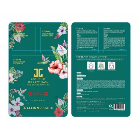 Маска для лица JayJun Cosmetic Anti-Dust Therapy Mask 3 в 1 27 мл  оптом-2
