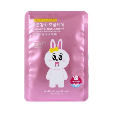 Маска для лица Princess Moist Bright Skin Silk Mask Bunny 25 мл  оптом