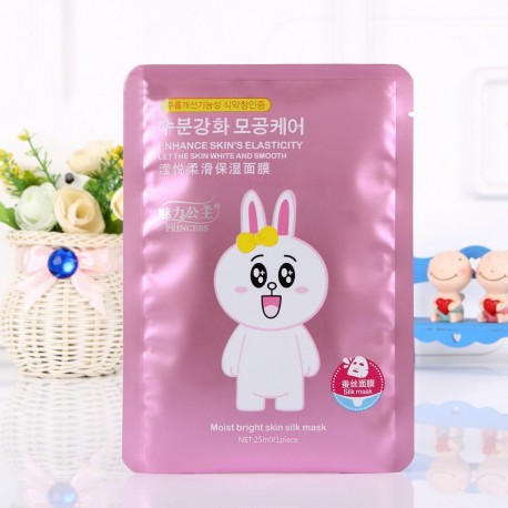 Маска для лица Princess Moist Bright Skin Silk Mask Bunny 25 мл  оптом-1