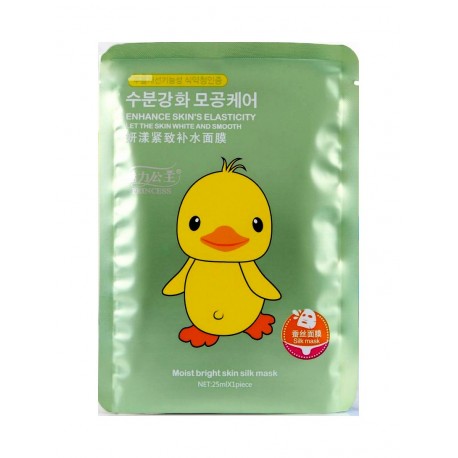 Маска для лица Princess Moist Bright Skin Silk Mask Duck 25 г  оптом