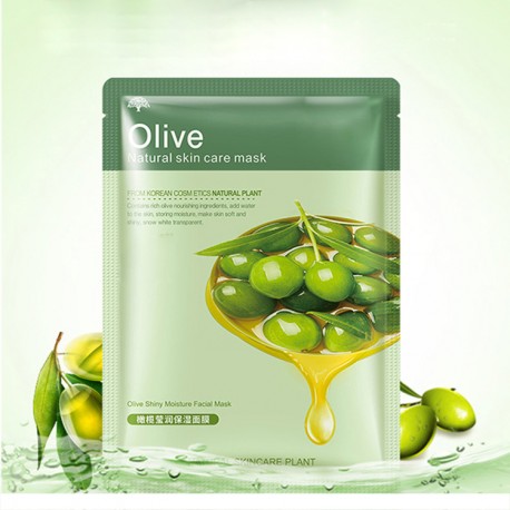 Маска для лица Rorec Natural Skin Olive Mask с экстрактом оливки 30 гр  оптом-1