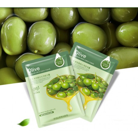 Маска для лица Rorec Natural Skin Olive Mask с экстрактом оливки 30 гр  оптом-2