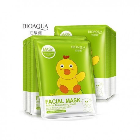 Маска Bioaqua Facial Mask Animal с эссенцией коллагена и граната 30 г  оптом-1