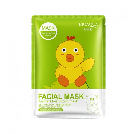 Маска Bioaqua Facial Mask Animal с эссенцией коллагена и граната 30 г  оптом