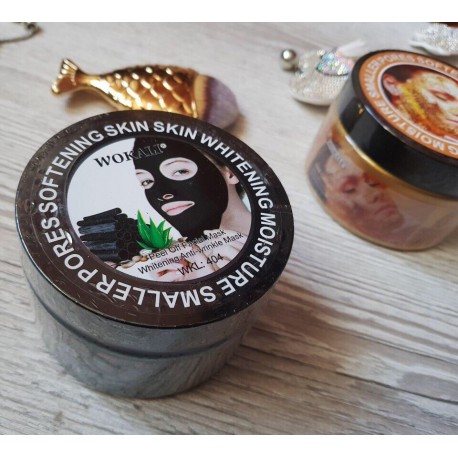 Угольно-черная маска для лица Wokali Peel Off Facial Mask от чёрных точек 300 г  оптом-2