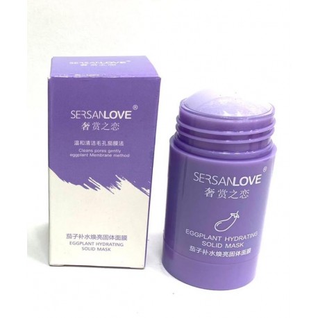 Глиняная маска-стик c экстрактом баклажана Sersanlove Sersanlove Eggplаnt 40 гр  оптом