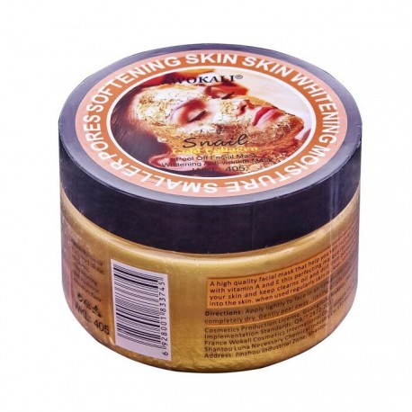 Маска для лица Wokali Snail Gold Collagen от черных точек 300 г  оптом-1