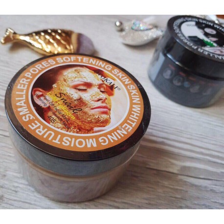 Маска для лица Wokali Snail Gold Collagen от черных точек 300 г  оптом-4