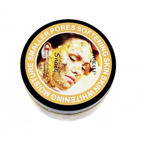 Маска для лица Wokali Snail Gold Collagen от черных точек 300 г  оптом