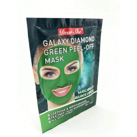 Маска-пилинг для лица Dear She Galaxy Diamond Dreen Peel-Off Mask 10 шт  оптом-1