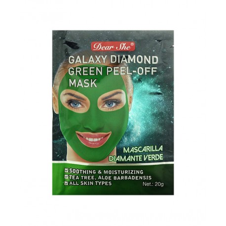 Маска-пилинг для лица Dear She Galaxy Diamond Dreen Peel-Off Mask 10 шт  оптом