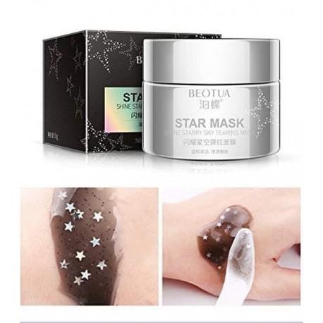 Маска-пленка Beotua Star Mask Shine Starry Sky Tearing Mask от черных точек 50 г  оптом-2