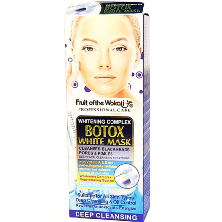 Маска-пленка с эффектом ботокcа Wokali Botoх White Mask 120 мл  оптом