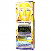 Маска-пленка с коллагеном и золотом Fruit of the Wokali Collagen Gold Mask 120 мл  Маска-пленка с коллагеном и золотом Fruit of the Wokali Collagen Gold Mask 120 мл