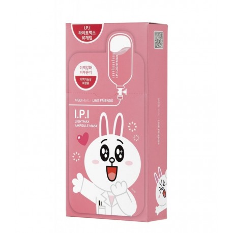 Отбеливающая маска I.P.I Lightmax Ampoule Face Mask Sheet для сияния кожи 27 мл  оптом-1