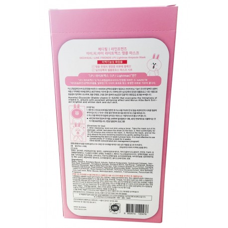 Отбеливающая маска I.P.I Lightmax Ampoule Face Mask Sheet для сияния кожи 27 мл  оптом-2