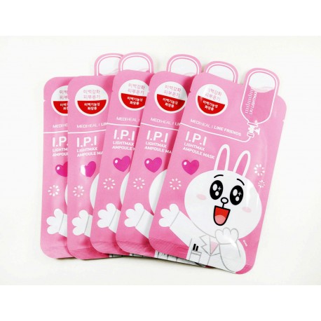 Отбеливающая маска I.P.I Lightmax Ampoule Face Mask Sheet для сияния кожи 27 мл  оптом-3