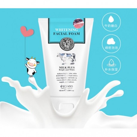 Пенка для умывания Scentio Milk Plus Q10 Facial Foam 100 мл  оптом-3