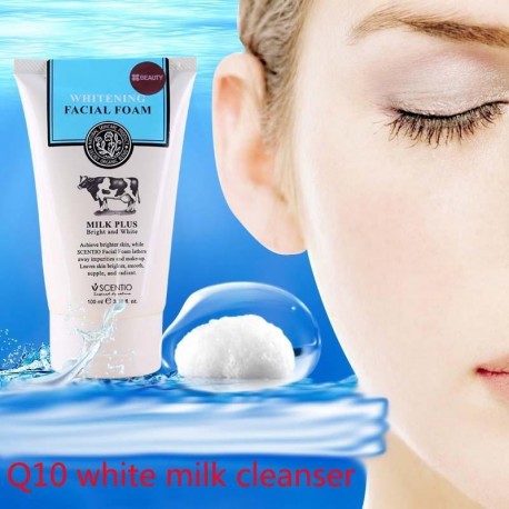 Пенка для умывания Scentio Milk Plus Q10 Facial Foam 100 мл  оптом-4