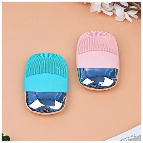 Электрическая силиконовая щетка-массажер для лица Sonic Face Cleansing Brush  оптом-5