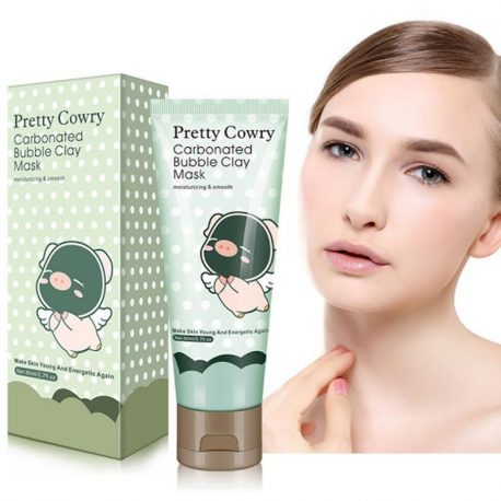 Маска для лица Pretty Cowry Care Carbonated Bubble Clay Mask   оптом-2