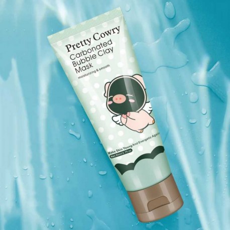 Маска для лица Pretty Cowry Care Carbonated Bubble Clay Mask   оптом-4