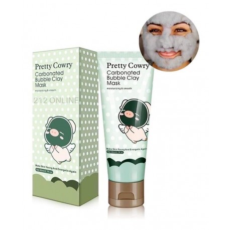 Маска для лица Pretty Cowry Care Carbonated Bubble Clay Mask   оптом-1