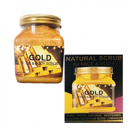 Скраб для лица и тела Gold Face & Body Scrub 500 ml  оптом-1