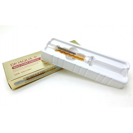 Сыворотка BioAqua Gold Hydra Essence с гиалуроновой кислотой 10 мл  оптом-2