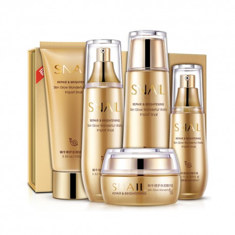 Набор анти-эйдж ONE SPRING Snail Reparing & Brightening  оптом