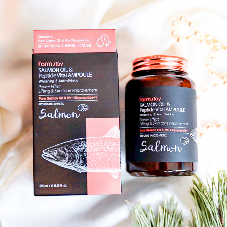 Сыворотка для лица Salmon Oil & Peptide 250 мл  оптом-4