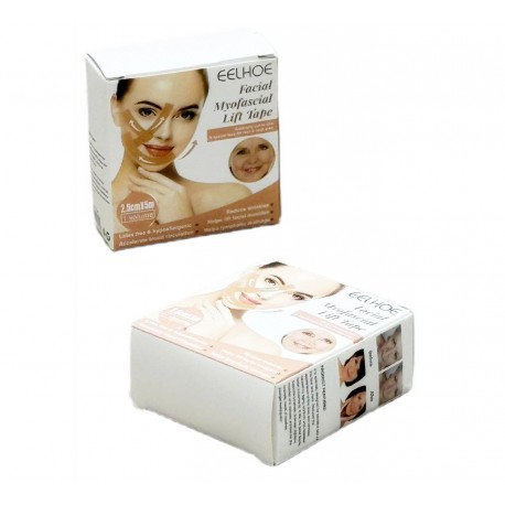 Кинезиотейп для лица EEUHOE эластичный 2,5 см х 5 м  оптом-3