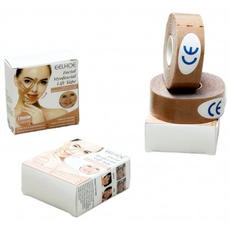 Кинезиотейп для лица EEUHOE эластичный 2,5 см х 5 м  оптом