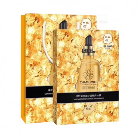 Тканевая маска для лица 24 K Goldzan Serum с коллоидным золотом 1 шт  оптом