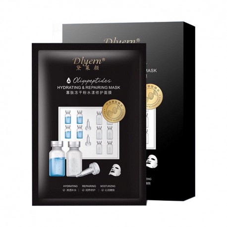 Тканевая маска для лица Dlyern Oligopeptide Hudrating & Repair Mask 1 шт  оптом