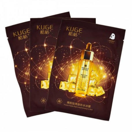 Тканевая маска для лица Kuge Propolis Peptide Ice Mask 1 шт  оптом-1