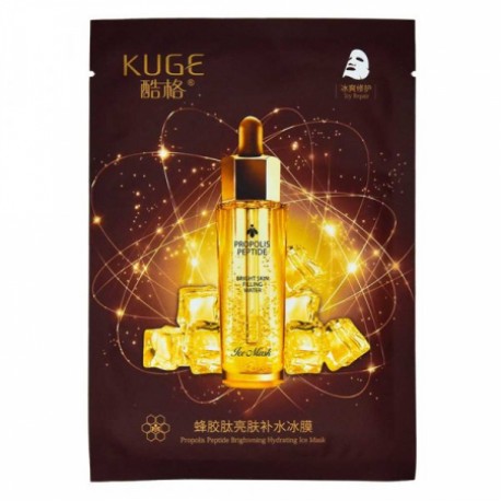 Тканевая маска для лица Kuge Propolis Peptide Ice Mask 1 шт  оптом