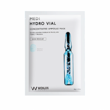 Увлажняющая тканевая маска Wonjin Effect Medi Hydro Vial с гиалуроновой кислотой