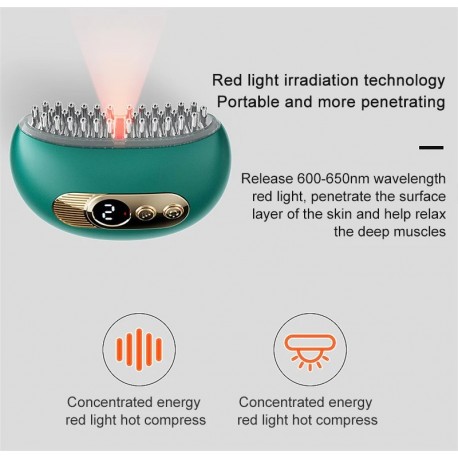 Мини-Массажер электрический для лифтинга лица с горячим камнем  оптом-5