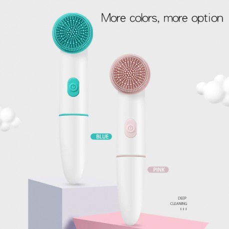 Щетка для очищения лица Sonic Facial Cleansing Brush 2 в 1  оптом-3