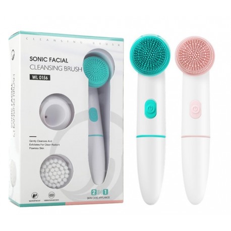 Щетка для очищения лица Sonic Facial Cleansing Brush 2 в 1  оптом-4