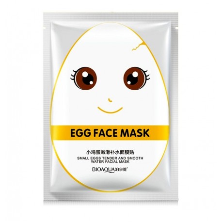Увлажняющая маска для лица Bioaqua Egg Face Mask White 30 г  оптом